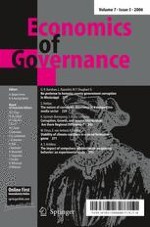 Economics of Governance 3/2006
