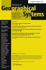 Journal of Geographical Systems 3/2018