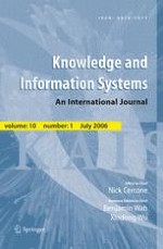 Knowledge and Information Systems 1/2006