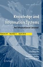 Knowledge and Information Systems 1/2016