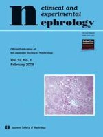Clinical and Experimental Nephrology 1/2008
