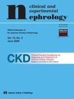 Clinical and Experimental Nephrology 3/2009