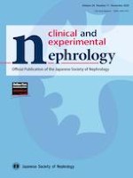 Clinical and Experimental Nephrology 11/2020