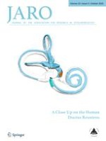 Journal of the Association for Research in Otolaryngology 5/2022