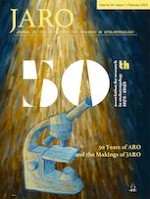 Journal of the Association for Research in Otolaryngology 1/2023