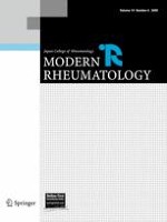 Modern Rheumatology 6/2009