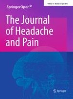 The Journal of Headache and Pain 3/2012