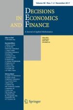 Decisions in Economics and Finance 1-2/2017