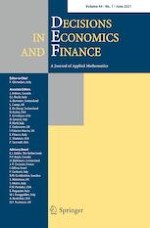 Decisions in Economics and Finance 1/2021