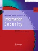 International Journal of Information Security 3/2012