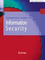 International Journal of Information Security 5/2023