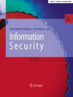 International Journal of Information Security 6/2008