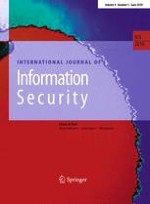 International Journal of Information Security 3/2010