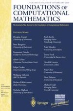 Foundations of Computational Mathematics 1/2010