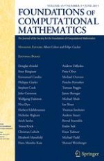 Foundations of Computational Mathematics 3/2015