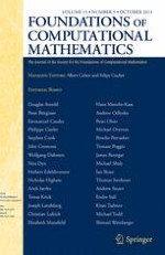 Foundations of Computational Mathematics 5/2015