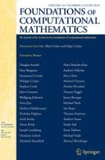 Foundations of Computational Mathematics 3/2016
