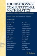 Foundations of Computational Mathematics 2/2018