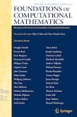 Foundations of Computational Mathematics 2/2019