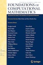 Foundations of Computational Mathematics 2/2020