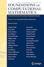 Foundations of Computational Mathematics 6/2020