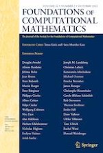 Foundations of Computational Mathematics 5/2022