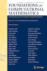 Foundations of Computational Mathematics 6/2022