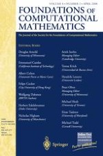 Foundations of Computational Mathematics 2/2008