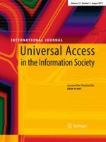 Universal Access in the Information Society 3/2011