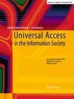 Universal Access in the Information Society 4/2016