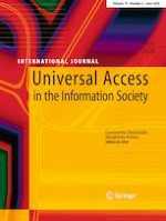 Universal Access in the Information Society 2/2020