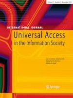 Universal Access in the Information Society 4/2022