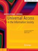 Universal Access in the Information Society 2/2023
