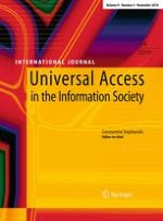 Universal Access in the Information Society 4/2010