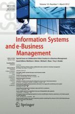 Information Systems and e-Business Management 1/2012