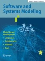 Software and Systems Modeling 4/2013