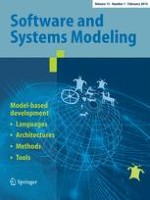 Software and Systems Modeling 1/2014