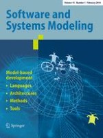 Software and Systems Modeling 1/2016