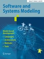 Software and Systems Modeling 3/2018