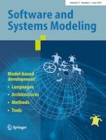 Software and Systems Modeling 3/2022