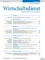 Wirtschaftsdienst 11/2011