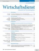 Wirtschaftsdienst 8/2013