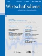 Wirtschaftsdienst 2/2015