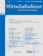 Wirtschaftsdienst 11/2018