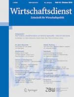 Wirtschaftsdienst 10/2019