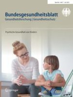 Bundesgesundheitsblatt - Gesundheitsforschung - Gesundheitsschutz