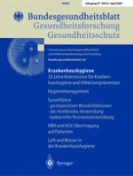 Bundesgesundheitsblatt - Gesundheitsforschung - Gesundheitsschutz 4/2004