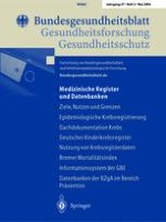 Bundesgesundheitsblatt - Gesundheitsforschung - Gesundheitsschutz 5/2004