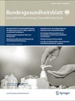 Bundesgesundheitsblatt - Gesundheitsforschung - Gesundheitsschutz 10/2007