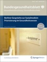 Bundesgesundheitsblatt - Gesundheitsforschung - Gesundheitsschutz 9/2010